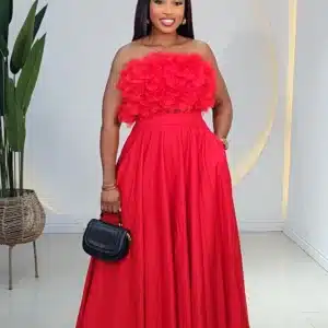 PETALS TUBE FLARE SKIRT SET - Image 3