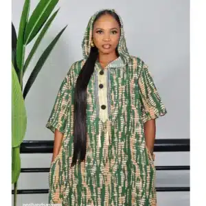 PRINT HOODY ABAYA - Image 3