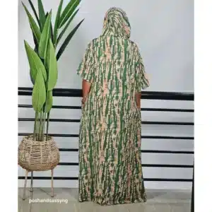 PRINT HOODY ABAYA - Image 5