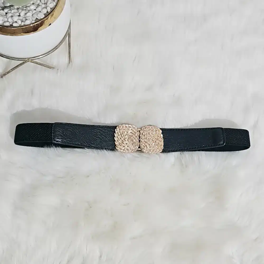 SPIRAL HEAD ELASTIC SLIM BELT B57