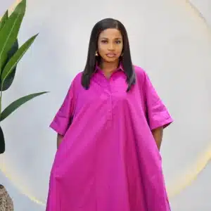 TURN UP SLEEVE TUNIC DRESS - Image 5