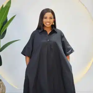 TURN UP SLEEVE TUNIC DRESS - Image 4