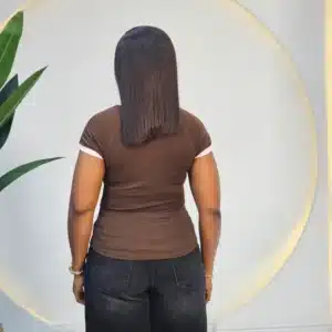 V NECK 95 INSCRIBED TOP - Image 10