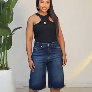 BAGGY DENIM JORT 328