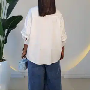 BOW PATCH DETAIL SHIRT 839 - Image 4