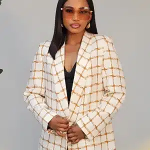 CHECKERS KIMONO BOYFRIEND BLAZER 2011 - Image 13