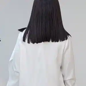 DRAPE SHOULDER BROOCH SATIN TOP 0311 - Image 12