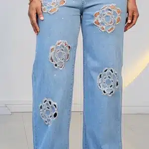 EMBRIODERY PATCH STUD MM JEAN 008 - Image 2