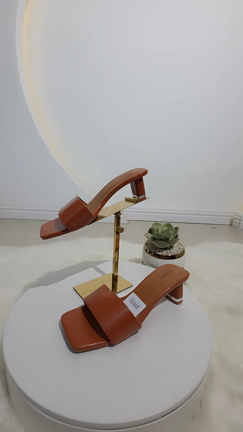 KITTEN HEEL SLIPPERS 672-1