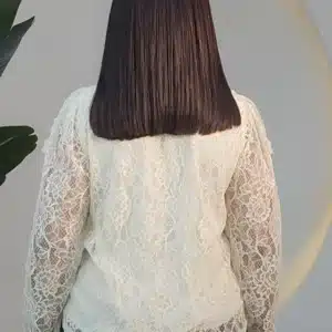 EMBROIDERY PEARL SHOULDER SHIRT 1003 - Image 13