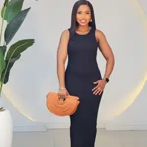 LOW BACK KNIT SLEEVELESS DRESS 9047 - Image 3