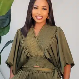 MAXI SKIRT & BUBBLE SLEEVE TOP 99897 - Image 4