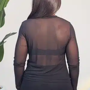 MESH LONG SLEEVE BODYTOP 021 - Image 3