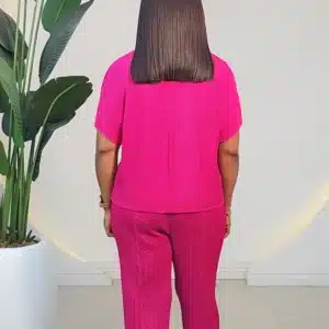 MIYAKE PANT & ROSE FRONT TOP SET 2111 - Image 12