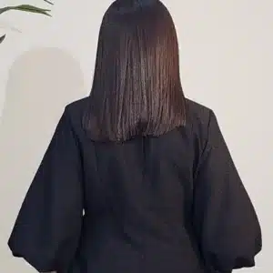 MULTIPLE BROOCH FRONT BUBBLE SLEEVE TOP 629 - Image 5