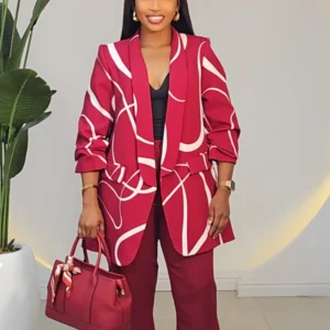 PATTERN KIMONO BLAZERS 1011B - Image 8