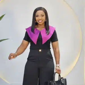 PURPLE COLLAR TOP 28110