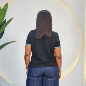 SCARF PEARL CHOKA & SHIRT SET 8112 - Image 5