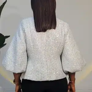 TWEET GLITTERS BUBBLE SLEEVE TOP 6522 - Image 9