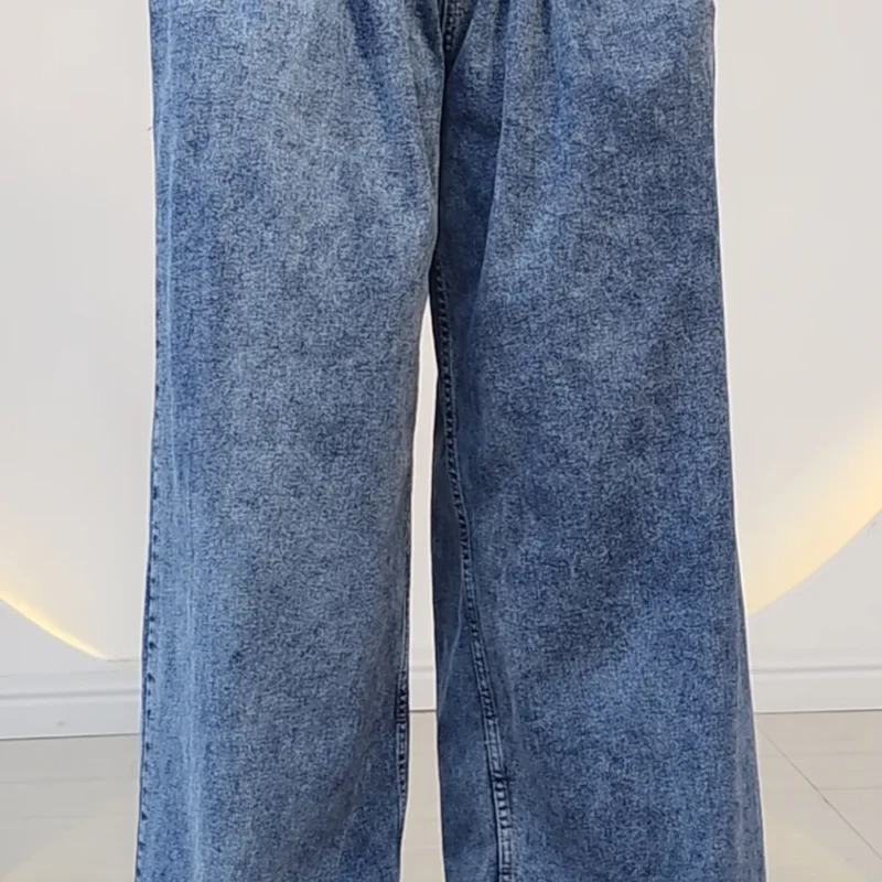 WAIST CASEMENT MOM JEANS 446 - Image 4