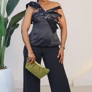 CORSET SEQUENCE DETAIL TOP 9561