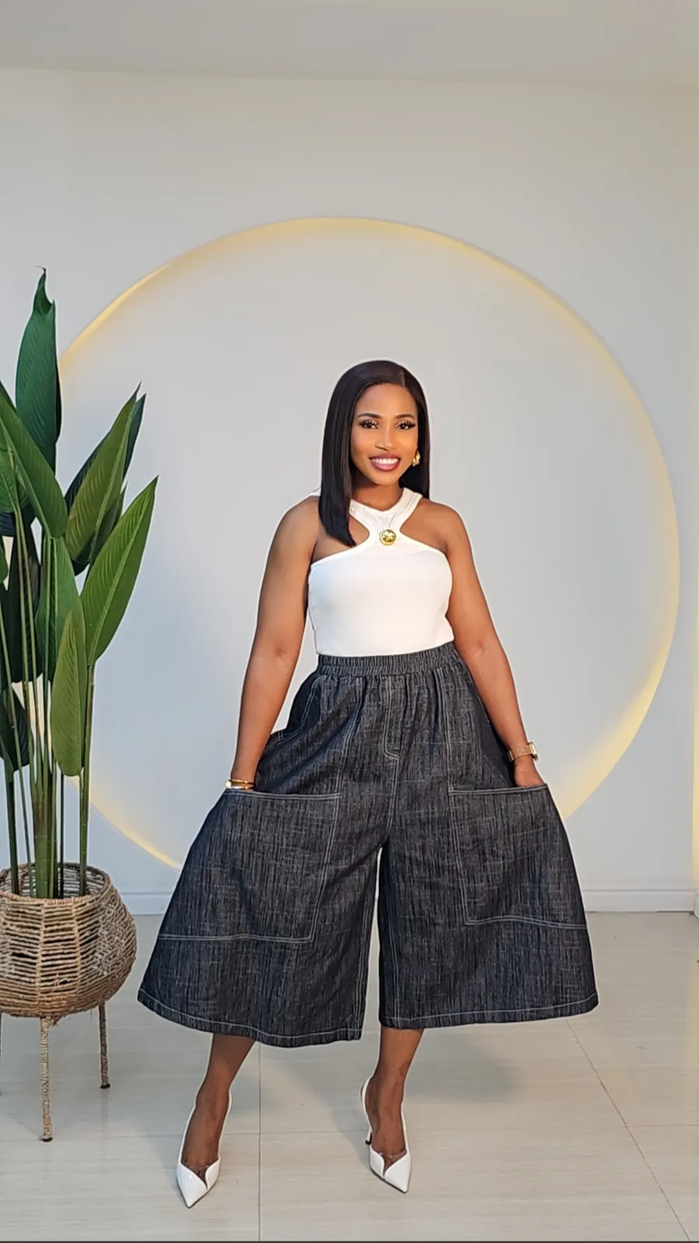 CULOTTE MOM JEANS 80152