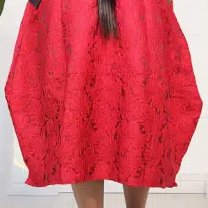 DAMASK FLARE SKIRT 2312 - Image 4