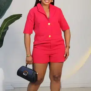 FRONT POCKET SHIRT & SHORT SET 0512 - Image 4