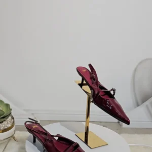 KITTEN BUCKLE COVER FRONT TOP SLING SHOE 5630-1 - Image 3