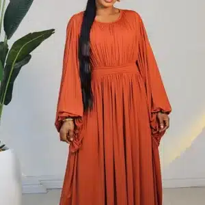 LYCRA BACK DETAIL MAXI DRESS 5899