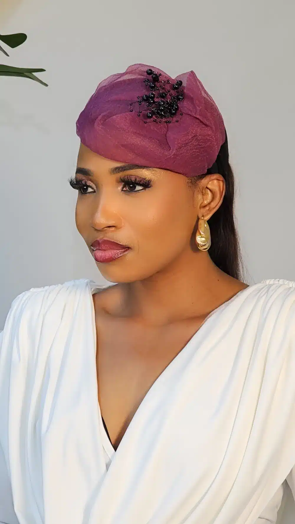 MESH PEARL DETAIL HAIR BAND 1012 - Image 3