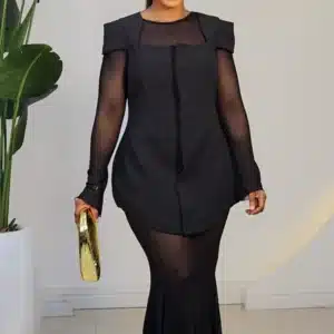 MESH SKIRT & TOP SET 4IN1 2312 - Image 2