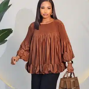 MIYAKI SWING HEM TOP 1712 - Image 2