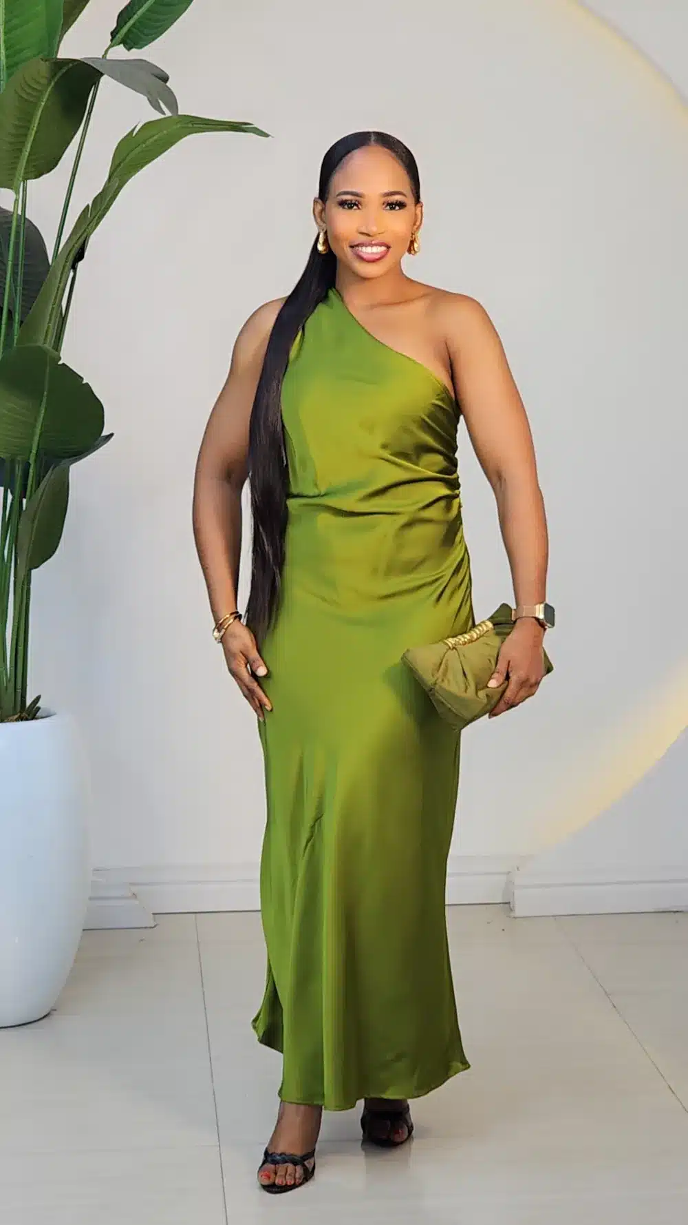 MONO STRAP OPEN BACK SLIP DRESS 9913