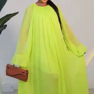 PLEATED COLD SHOULDER MAXI DRESS 815 - Image 2