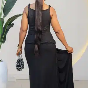 PLEATED WAIST TANK DRESS 892 - Image 4