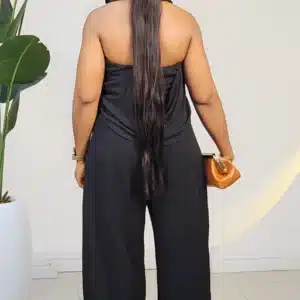 ROSE CURVE NECK TOP & PANT SET 909 - Image 3