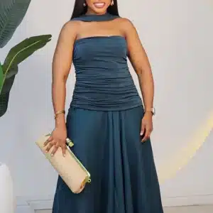 RUCH HALTER NECK SKATER DRESS 376 - Image 2