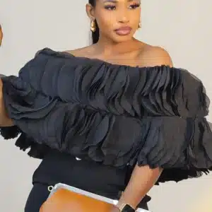 RUFFLE TUBE TOP - Image 4