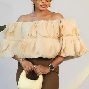 RUFFLE TUBE TOP - Image 3