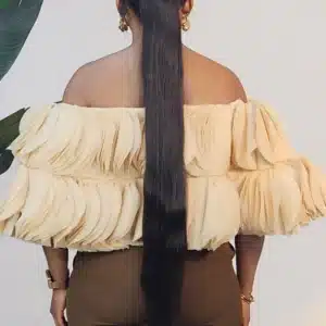 RUFFLE TUBE TOP - Image 5