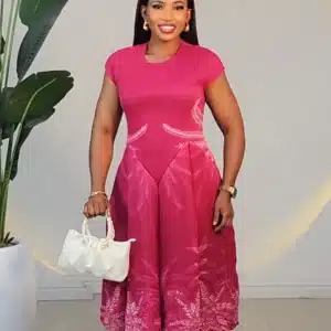 SCARF PRINT MIYAKI DRESS 0512