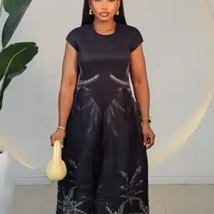 SCARF PRINT MIYAKI DRESS 0512 - Image 2