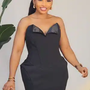 TUBE CORSET HIP SHORT DRESS 917 - Image 2