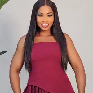 TUBE LACE UP BACK SLIT DRESS 2911 - Image 5