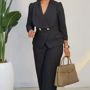 BOLD COLLAR JUMPSUIT L790 - Image 3