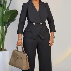 BOLD COLLAR JUMPSUIT L790