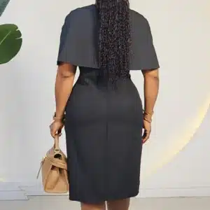 CAPE TUNIC DRESS L830 - Image 3