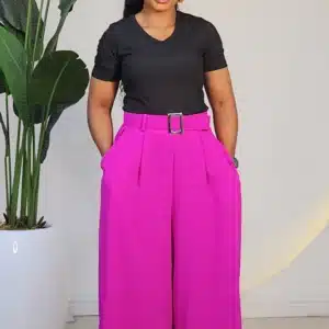 CASEMENT PLEAT PALAZZO PANT 3012 - Image 4