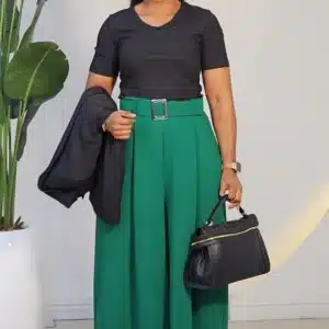 CASEMENT PLEAT PALAZZO PANT 3012 - Image 5